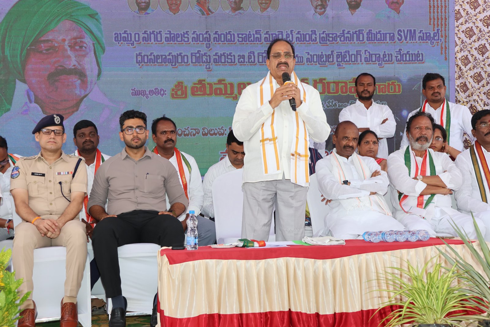 ప్రజాసేవే పరమావధిగా సమగ్ర అభివృద్ధే లక్ష్యం: రాష్ట్ర వ్యవసాయ, మార్కెటింగ్, సహకార, చేనేత, జౌళీ శాఖల మంత్రివర్యులు తుమ్మల నాగేశ్వర రావు